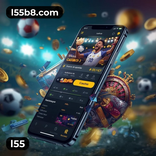 Interface do Aplicativo l55 - Design Premium e Intuitivo